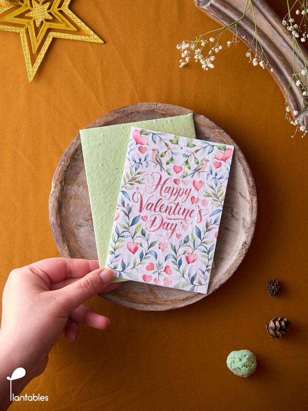 Garden of Hearts: Valentine’s Day Card
