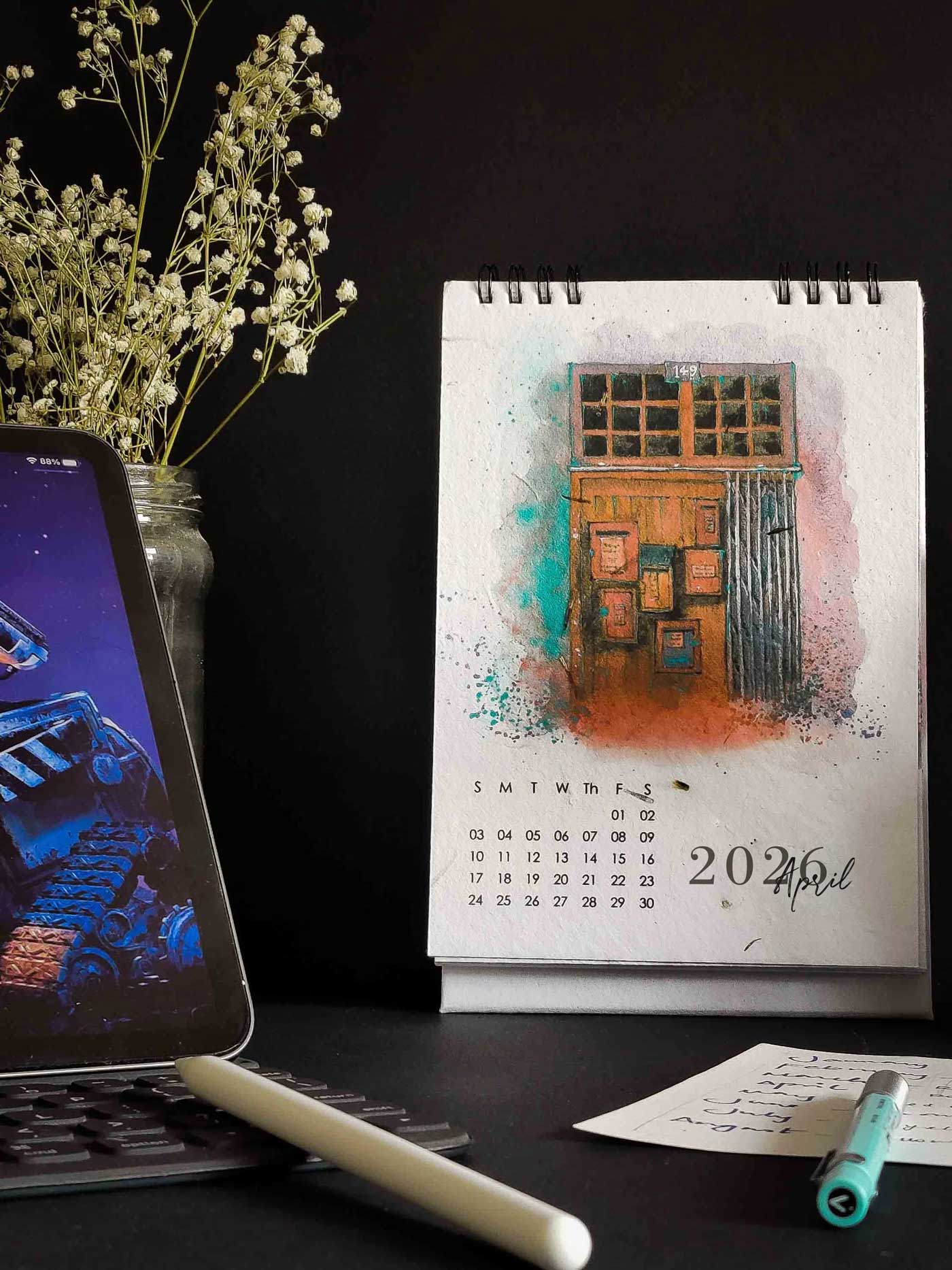 Raaste Plantable Calendar 2026