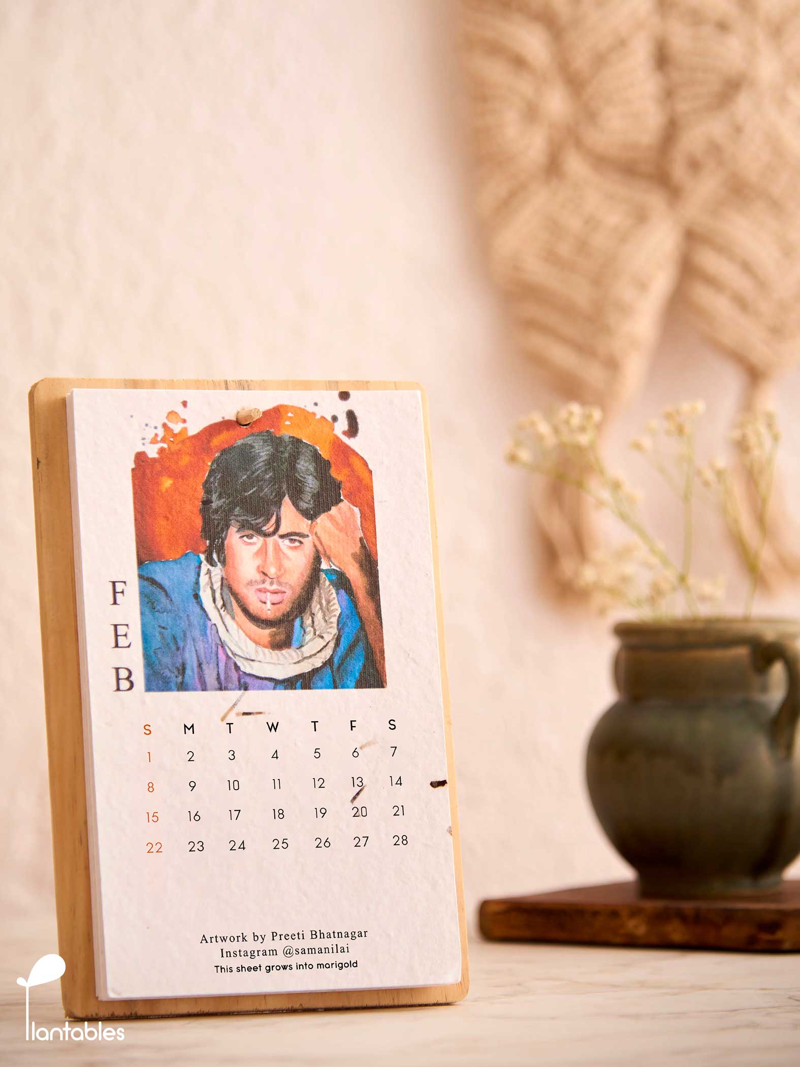 B'Town Classics in Watercolour Calendar 2026