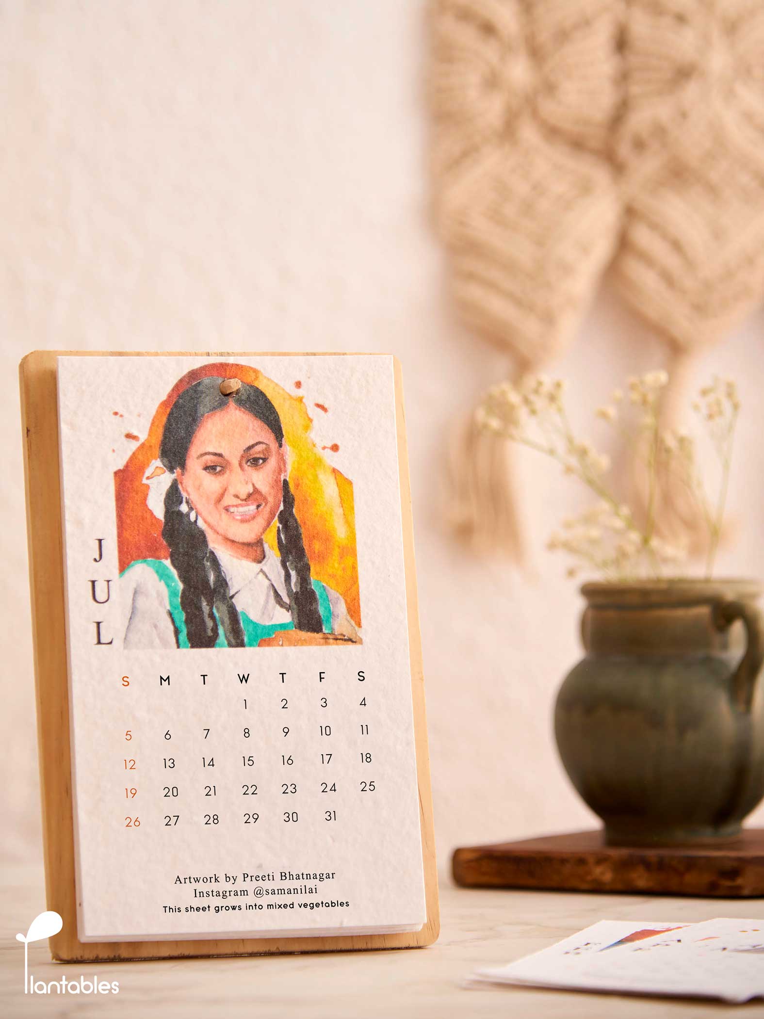 B'Town Classics in Watercolour Calendar 2026