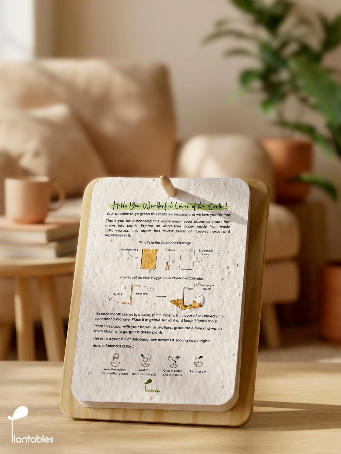 The 2026 Plantables Hygge Calendar