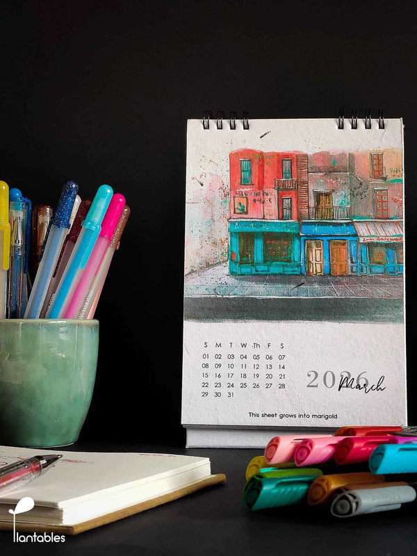 Raaste Plantable Calendar 2026