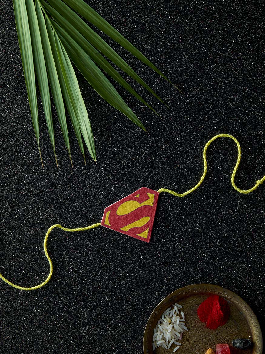 Superman Plantable Rakhi: Soaring Above, Rooted Below