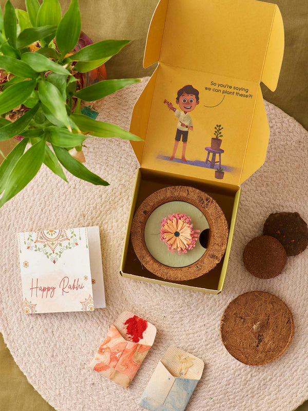 Punny Bond Rakhi Planting Kit