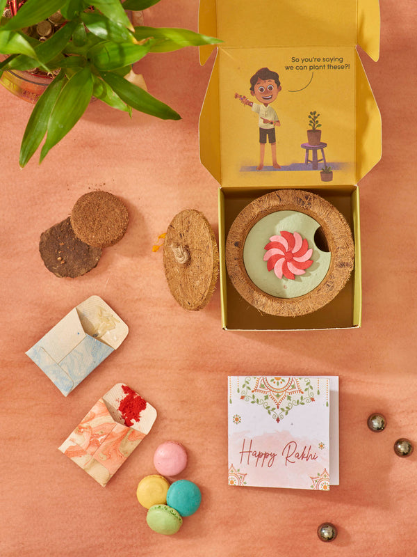 Wheely Wonka Rakhi Planting Kit