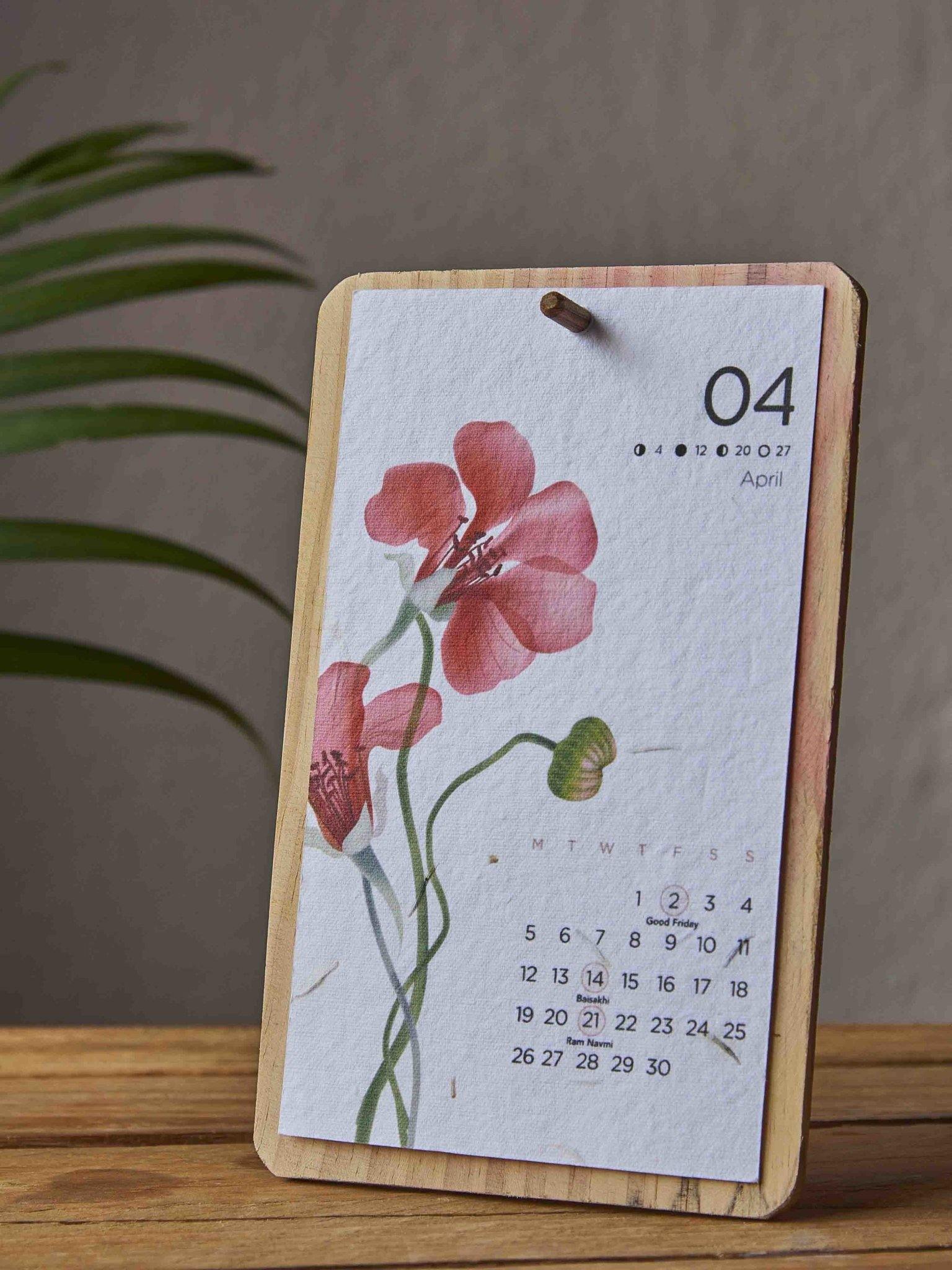 Blooms Calendar 2021 - Plantables