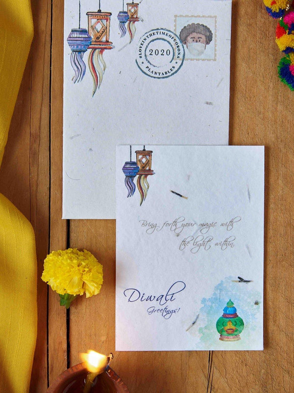 Diwali Greetings (Set of 6) - Plantables