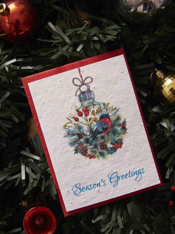 Eco-friendly season greeting card