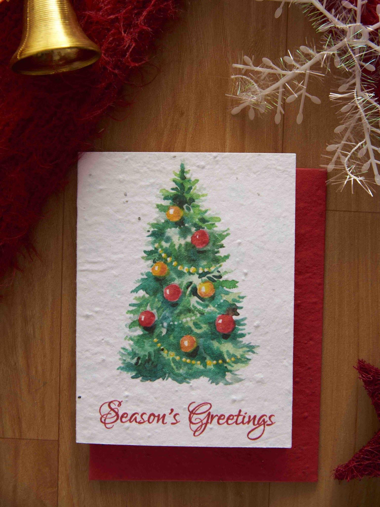 Beautiful Eco-friendly season greetings